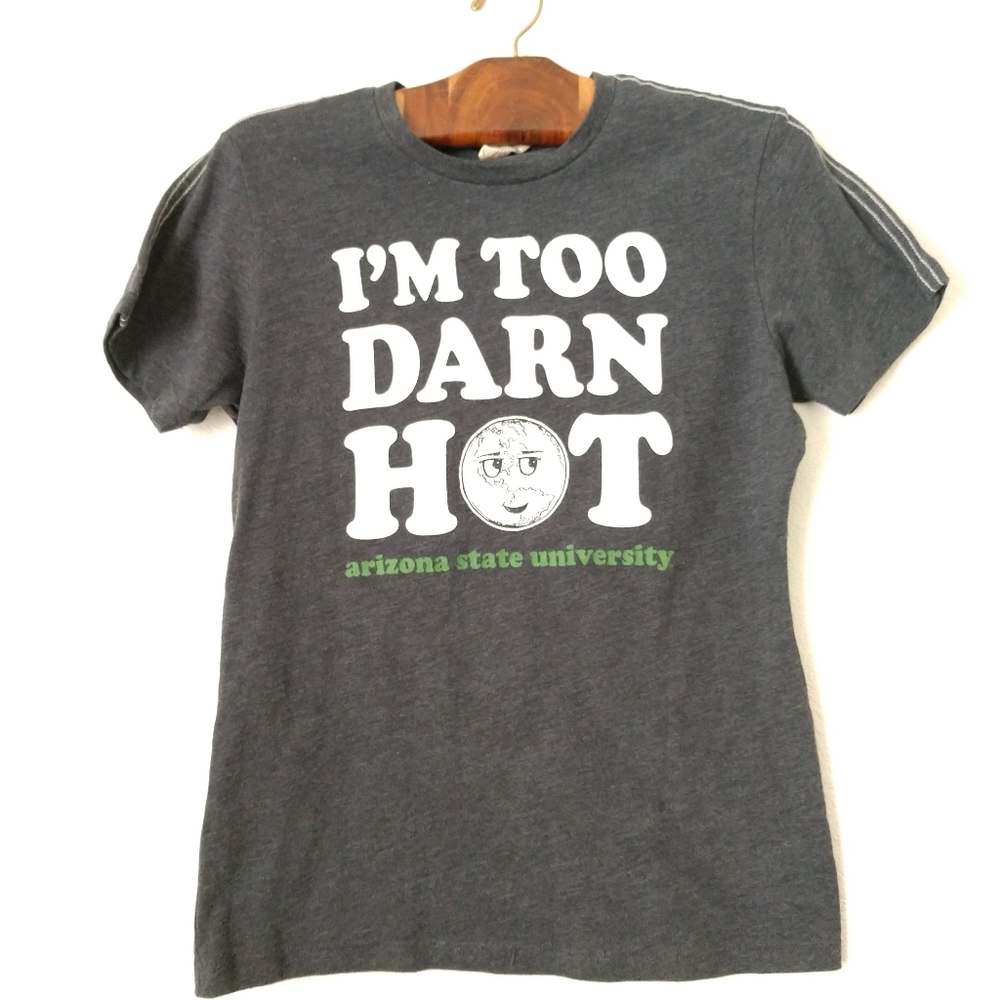 Climate Change Activist T Shirt ASU Jones & Mitchell Size Medium Chest 34"